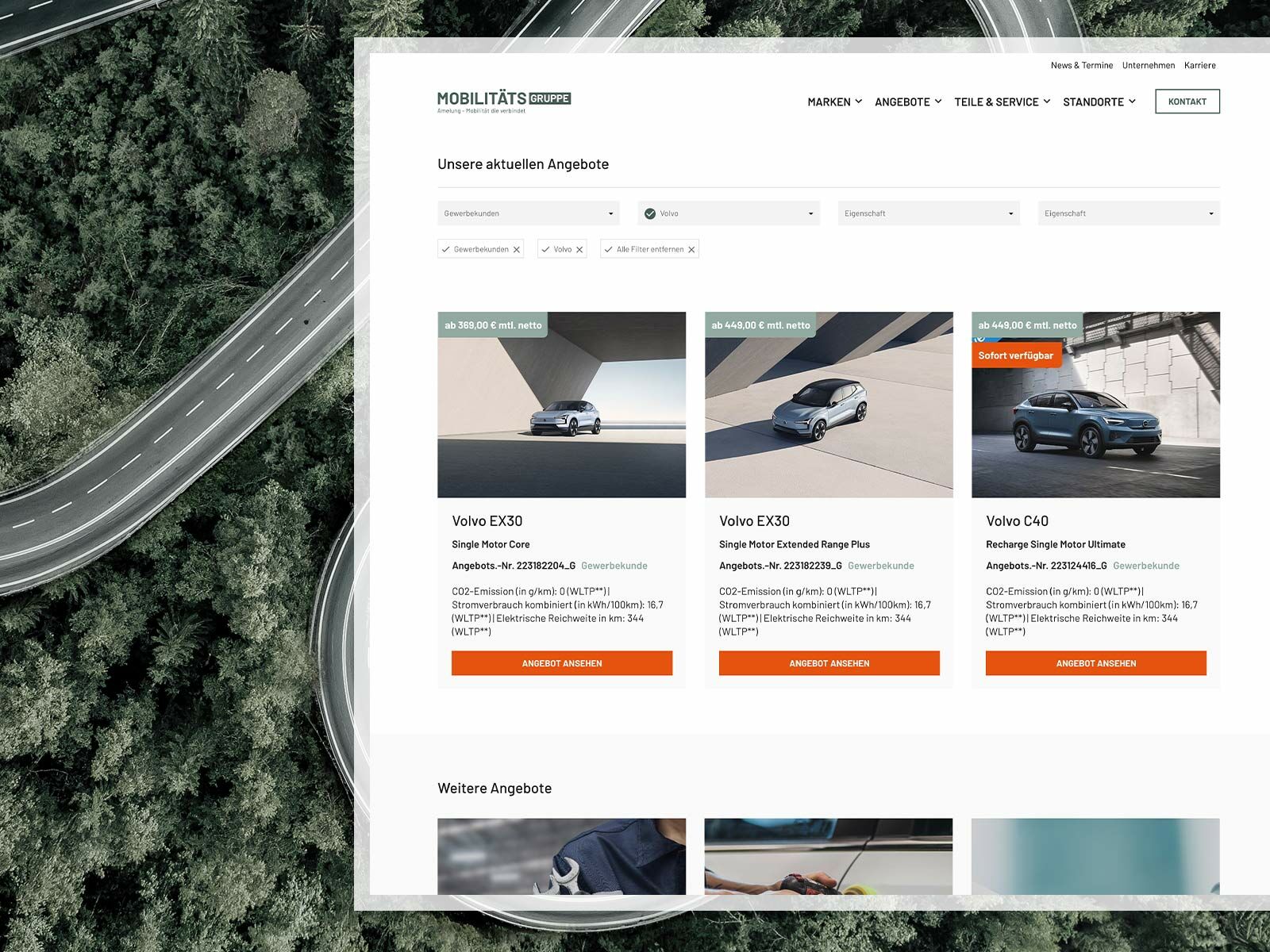 Case Study Mobilitätsgruppe Amelung Corporate Design und Website NEULAND. GmbH      