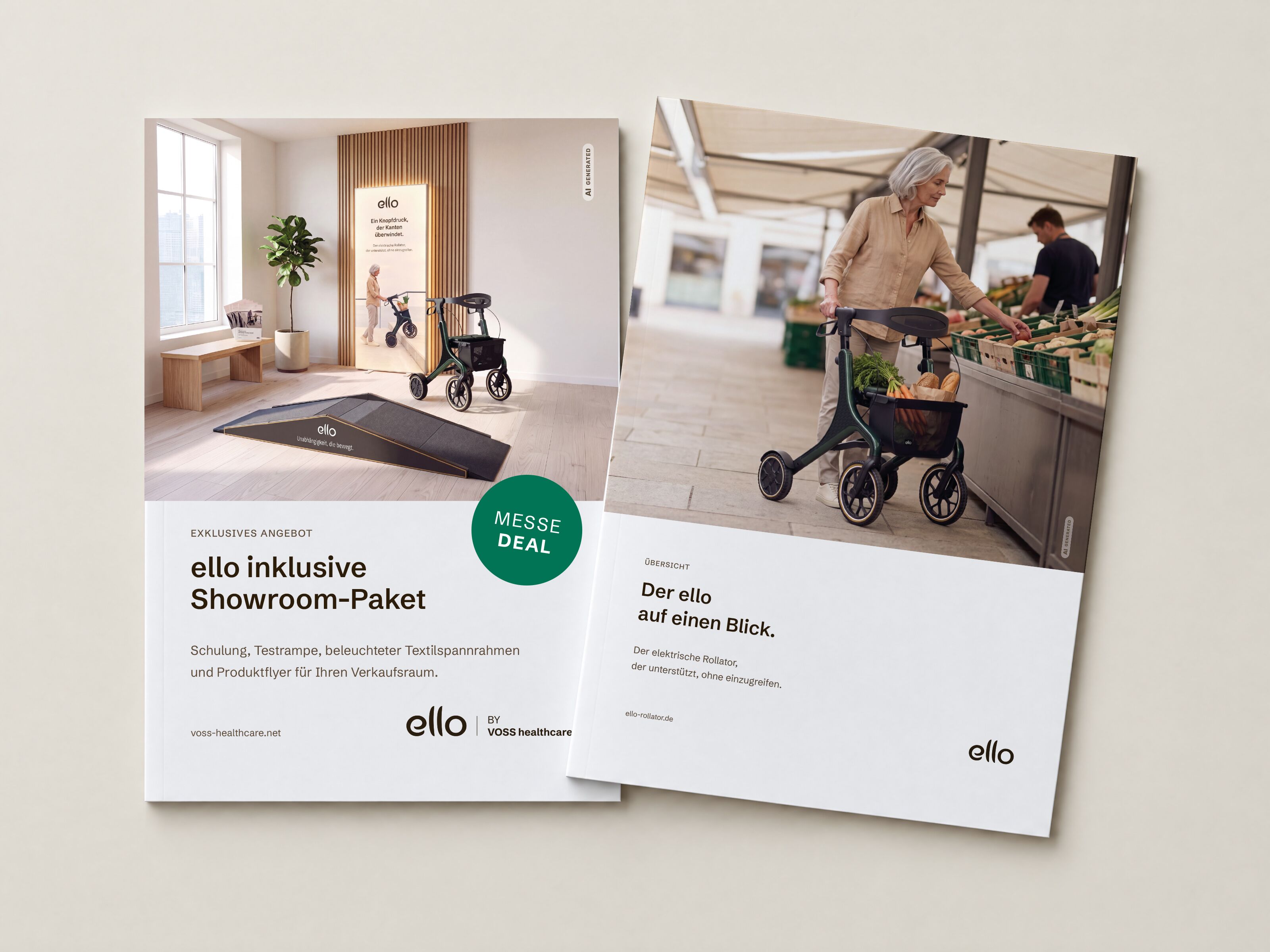 Case Study VOSS healthcare Relaunch Corporate-Design NEULAND. GmbH      